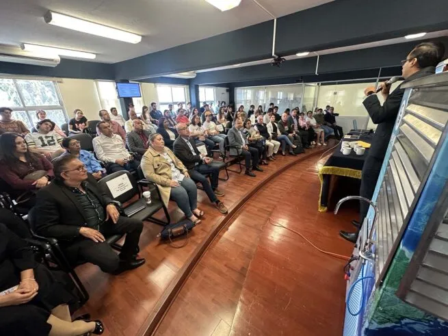Presentación ante empresarios potosinos